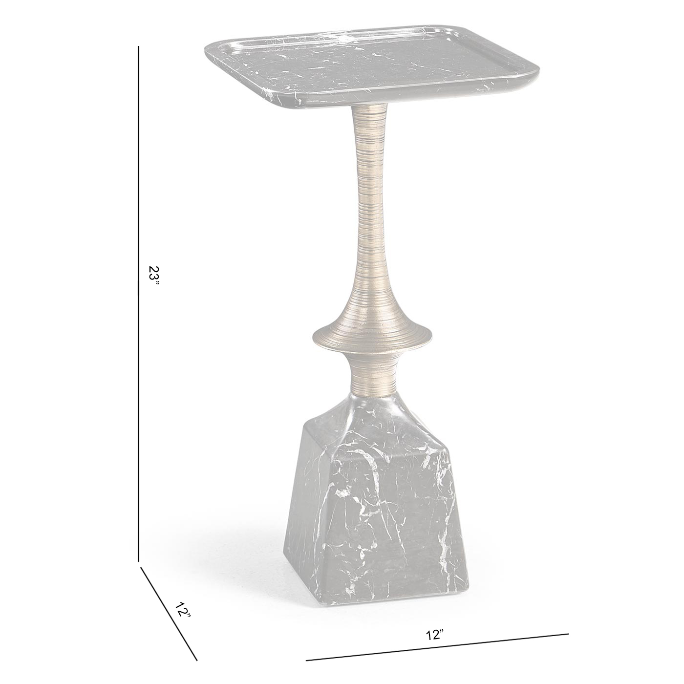 Stone Harbor Martini Table - Black