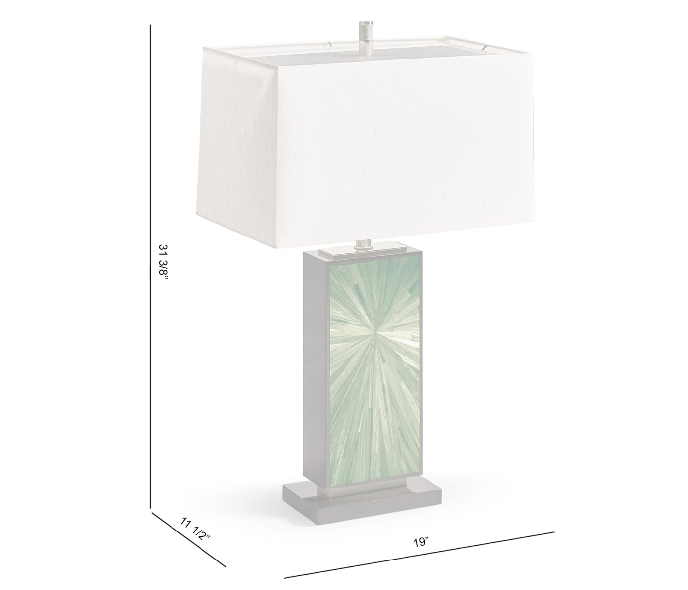 Verdure Vertical Table Lamp