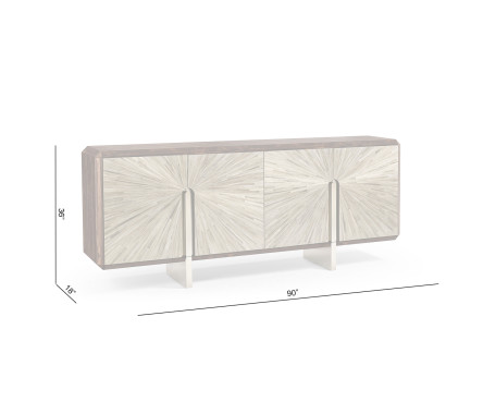 Terra Ziricote Sideboard