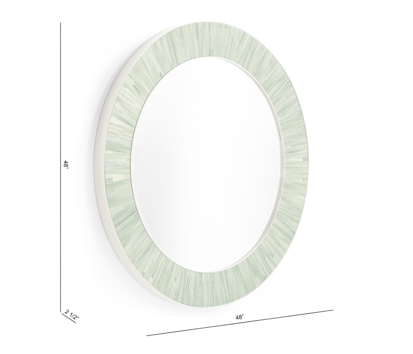 Verdure Round Wall Mirror