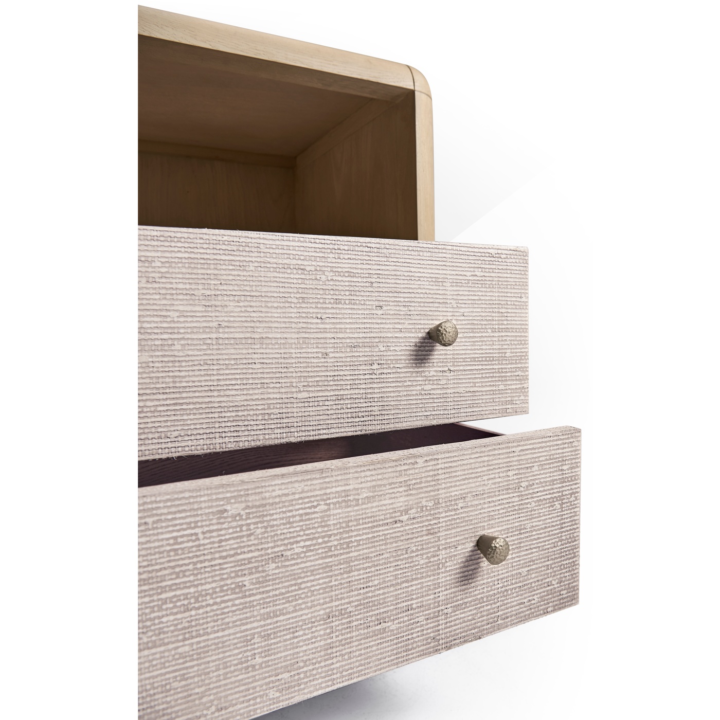 Keel Raffia Nightstand