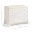 Keel Raffia Three Drawer Nightstand
