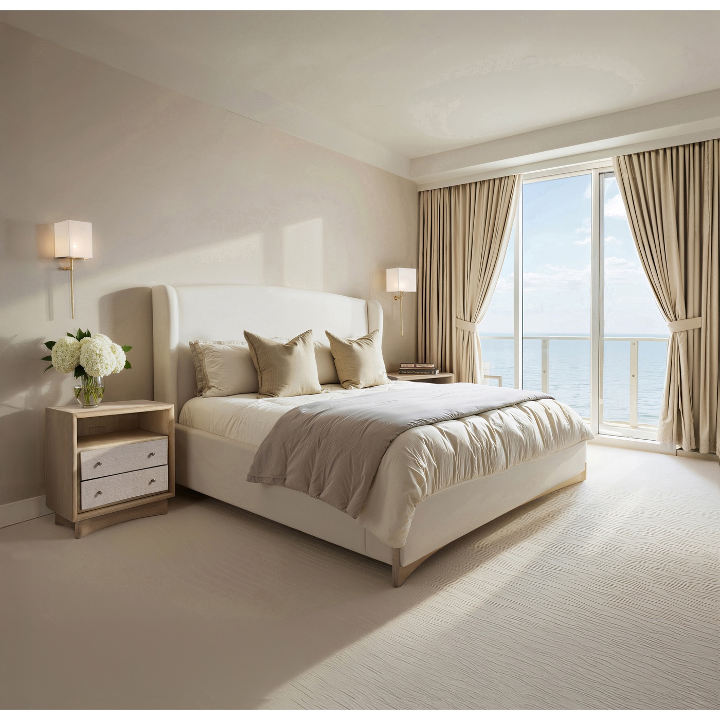 Keel Open Nightstand