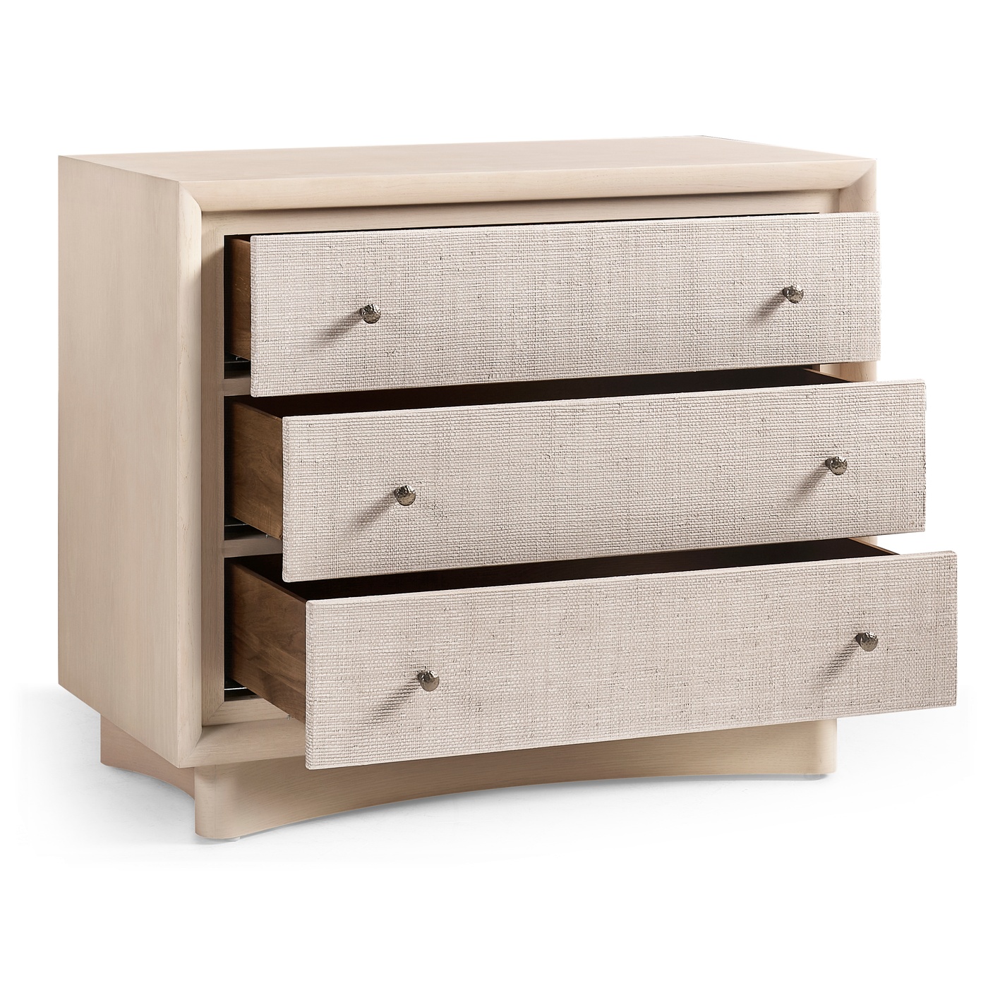 Keel Three Drawer Nightstand