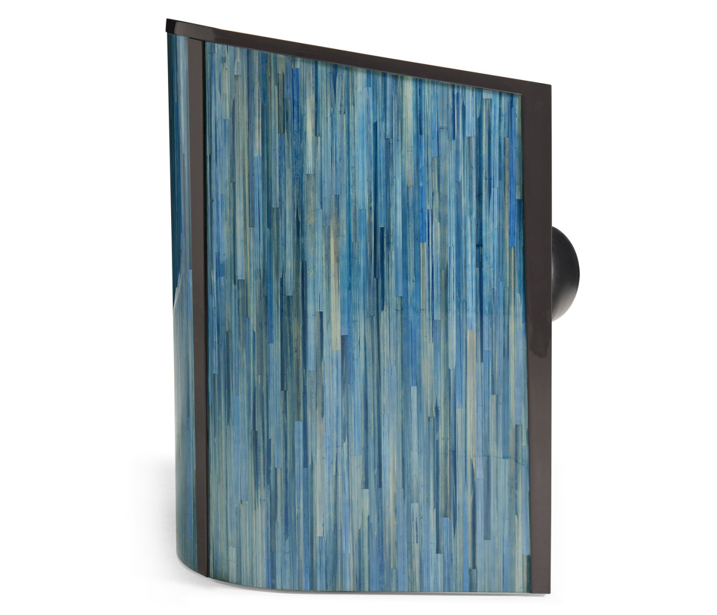 Sapphire Straw Barrel Chair