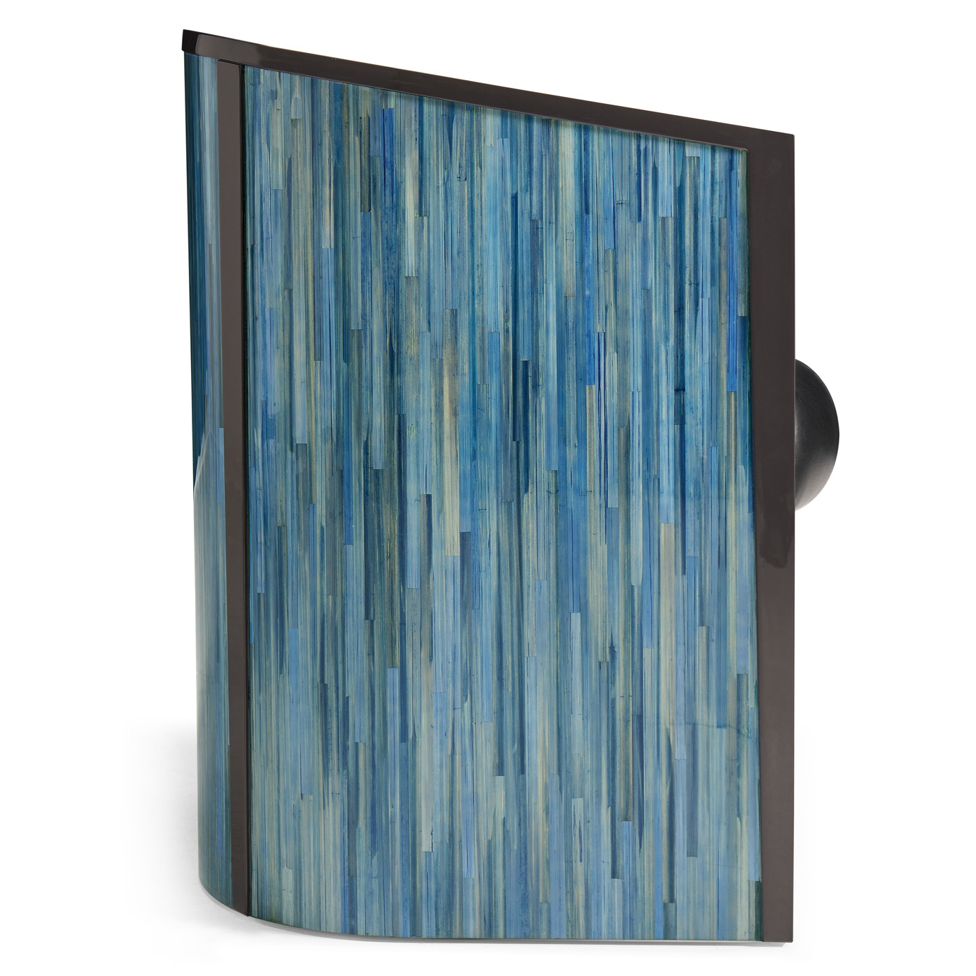 Sapphire Straw Barrel Chair