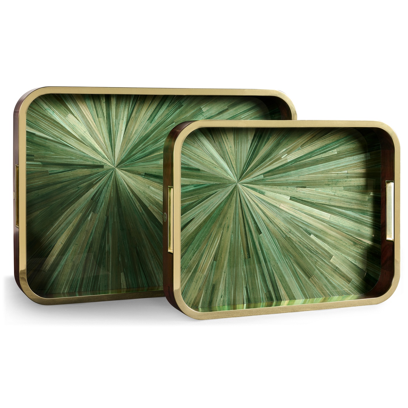 Verdure Rectangular Tray – Set of 2