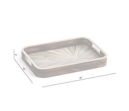 Terra Rectangular Tray - Set of 2