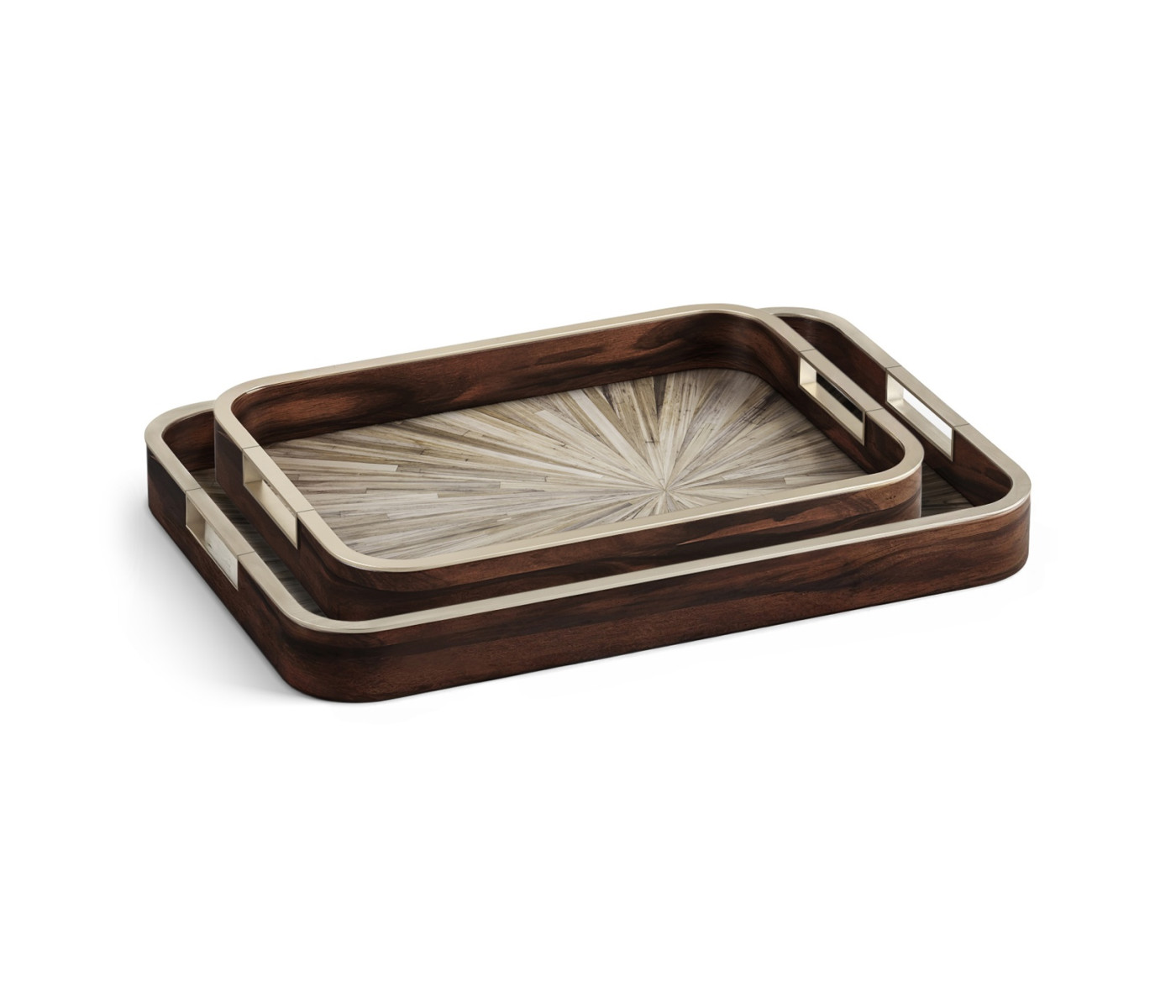Terra Rectangular Tray - Set of 2
