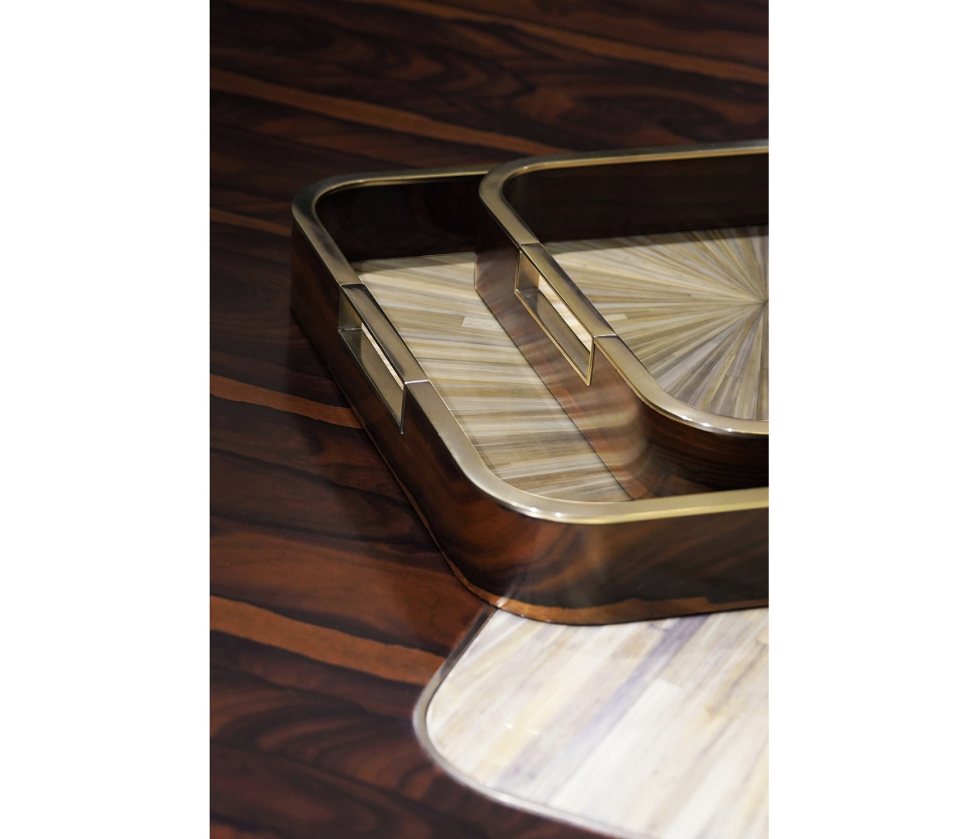 Terra Rectangular Tray - Set of 2