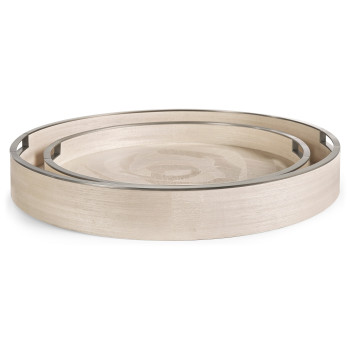 Tidepool Round Tray - Set of 2