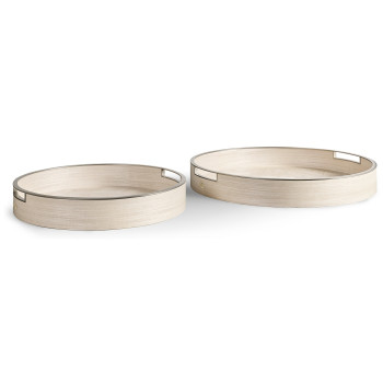 Tidepool Round Tray – Set of 2