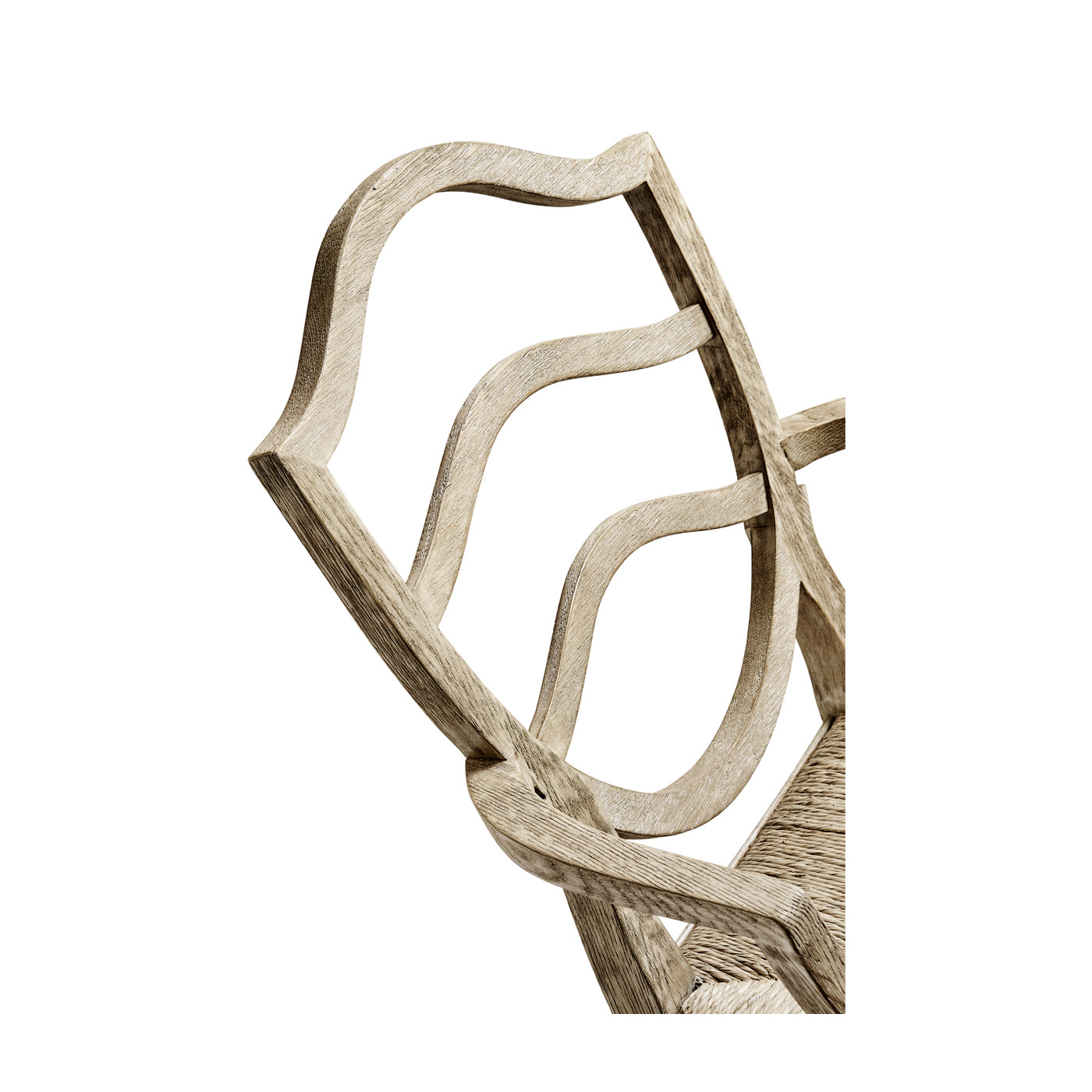 Bodiam Grey Oak Arm Chair