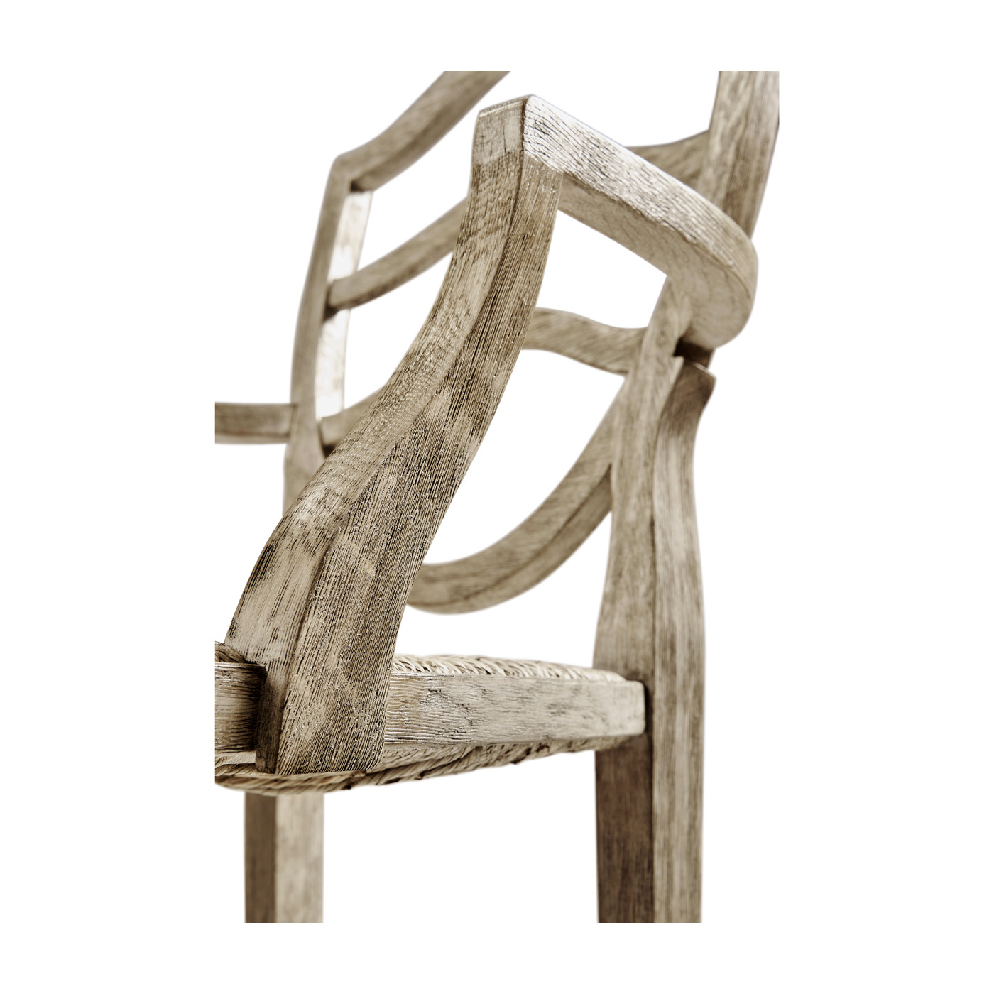 Bodiam Grey Oak Arm Chair