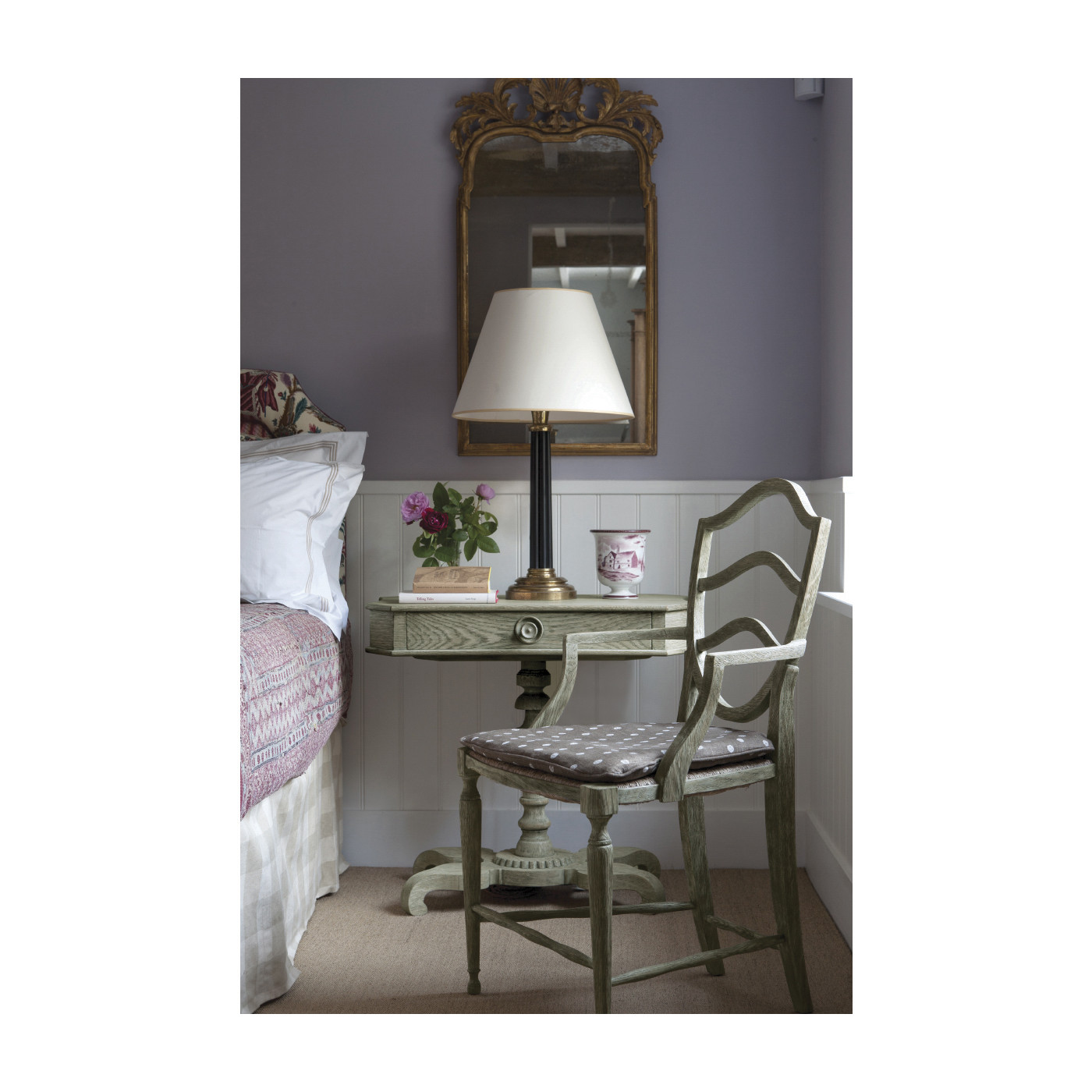 Bodiam Grey Oak Arm Chair