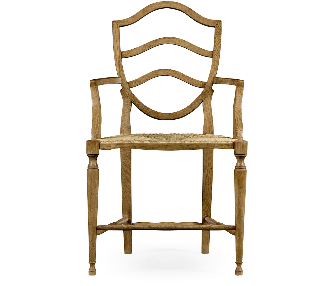 Bodiam Washed Oak Arm Chair
