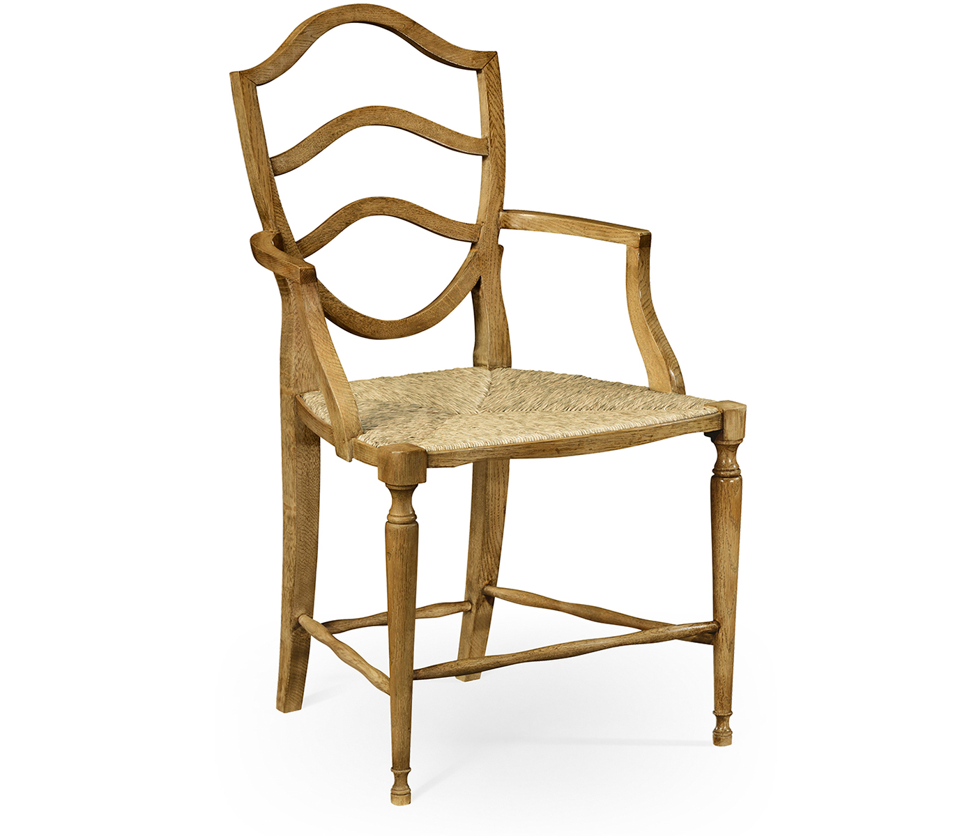 Bodiam Washed Oak Arm Chair