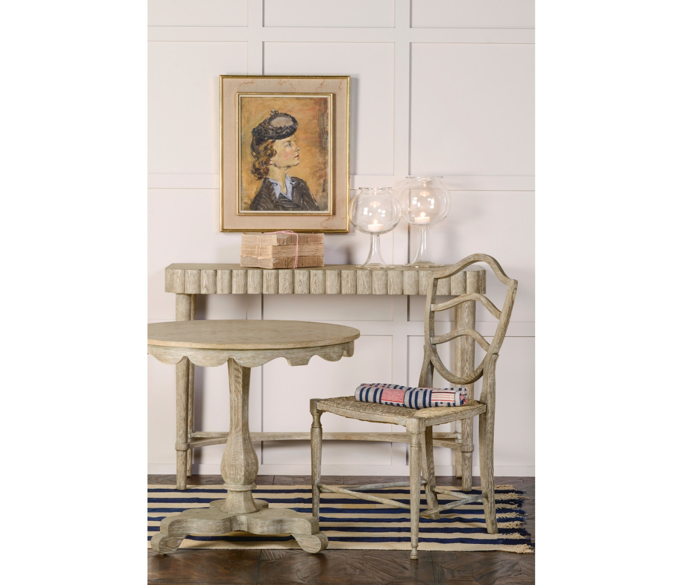 Bodiam Grey Oak Side Chair