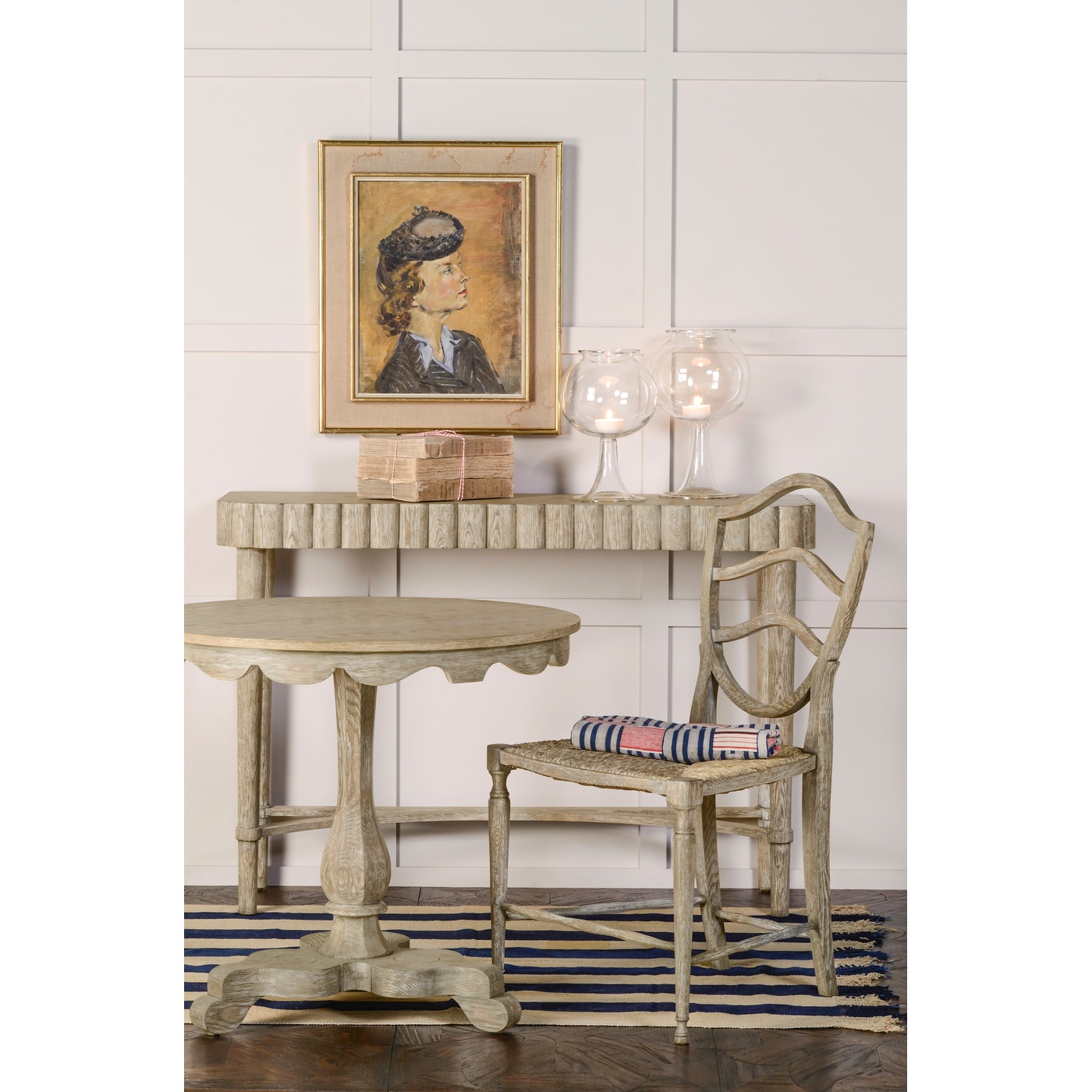 Bodiam Grey Oak Side Chair