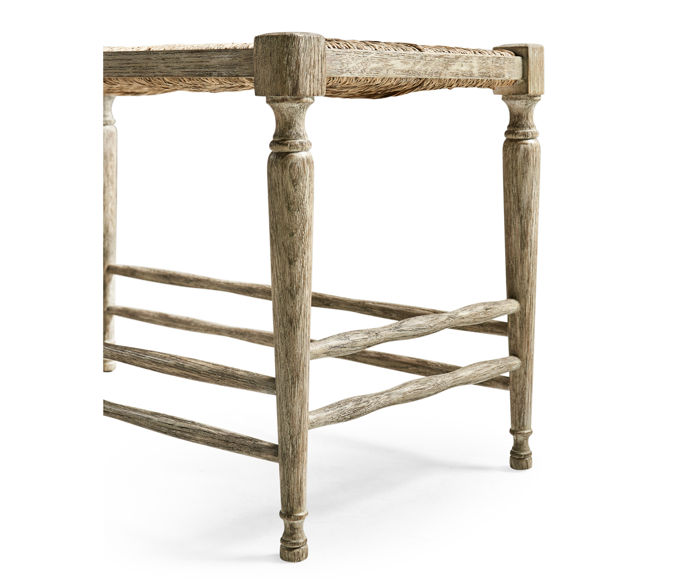 Bodiam Grey Oak Bench