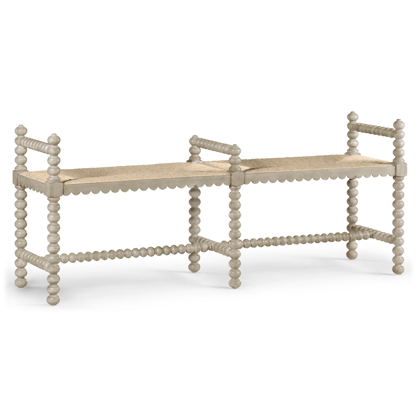 Bellingham Country Grey Double Bench