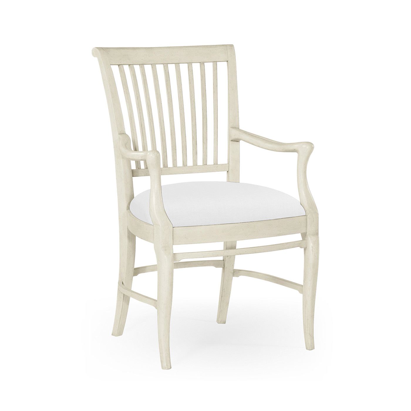 Kilkenny Country White Arm Chair