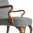 Gunby Grey Fruitwood Dining Arm Chair