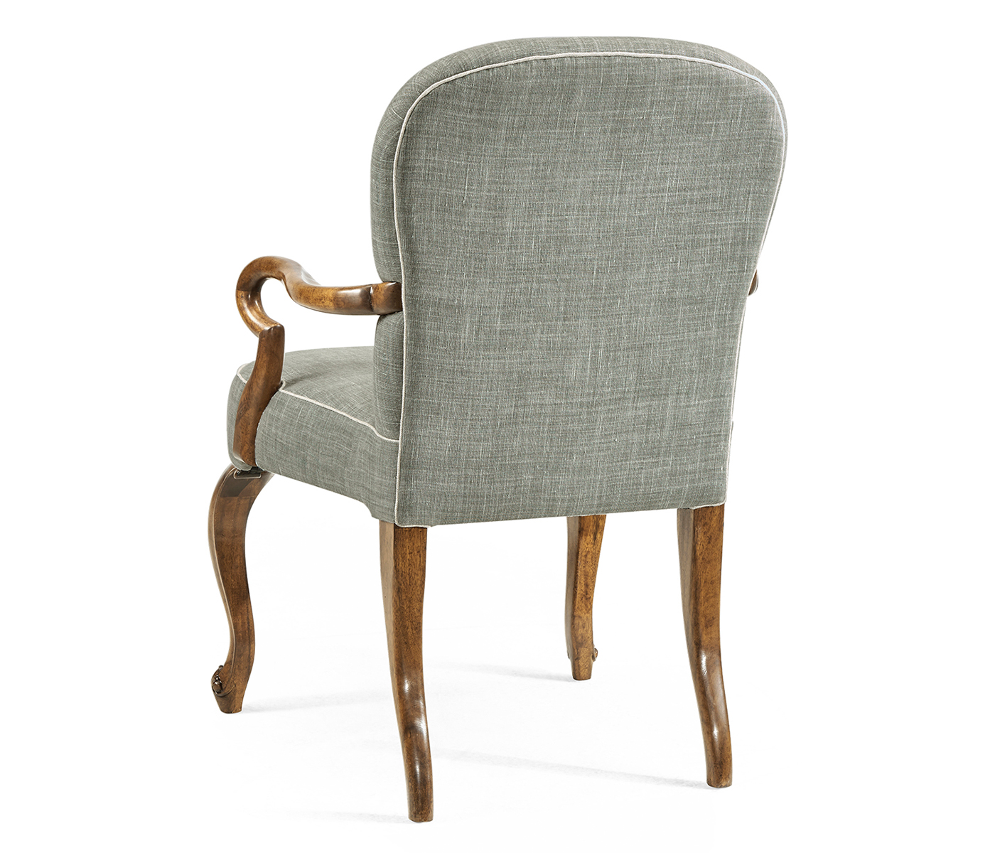 Gunby Grey Fruitwood Dining Arm Chair