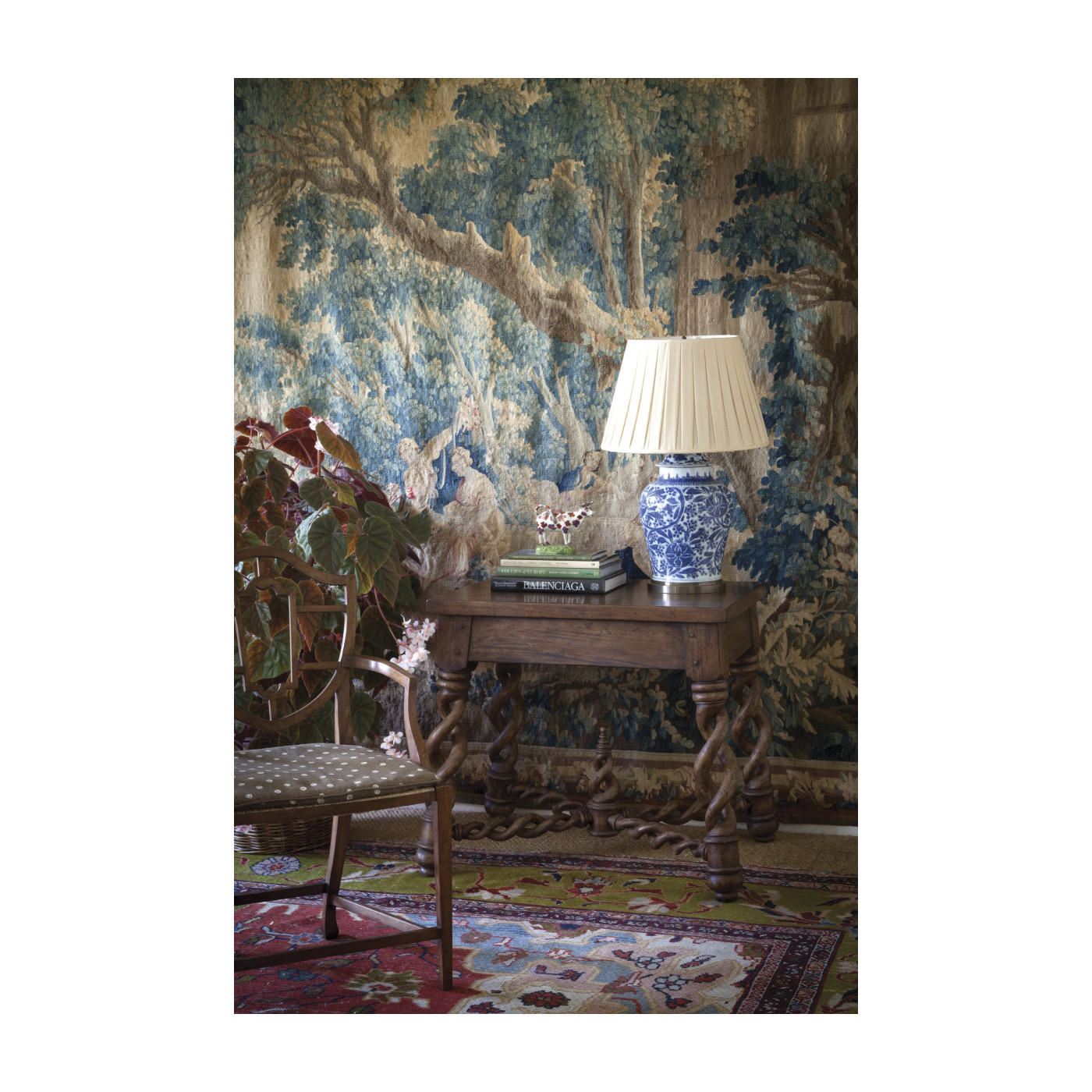 Purbeck Grey Fruitwood End Table