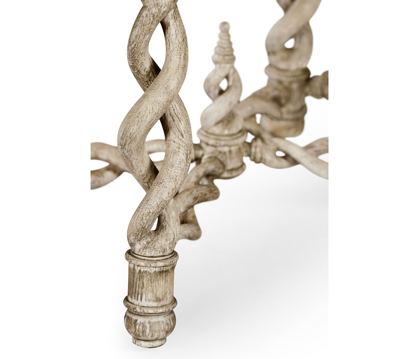 Purbeck Grey Oak Console