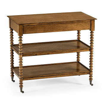 Tormarton Grey Fruitwood End Table