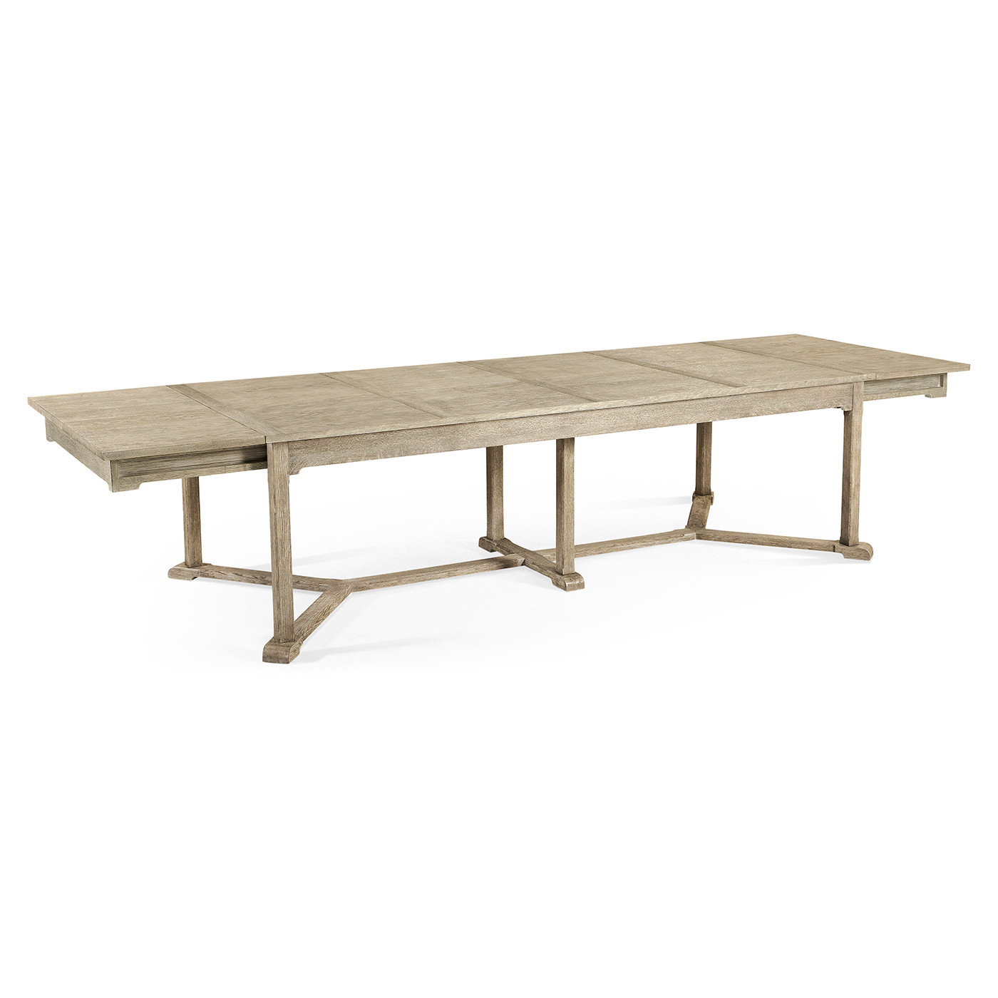 Hawford Grey Oak Dining Table 100