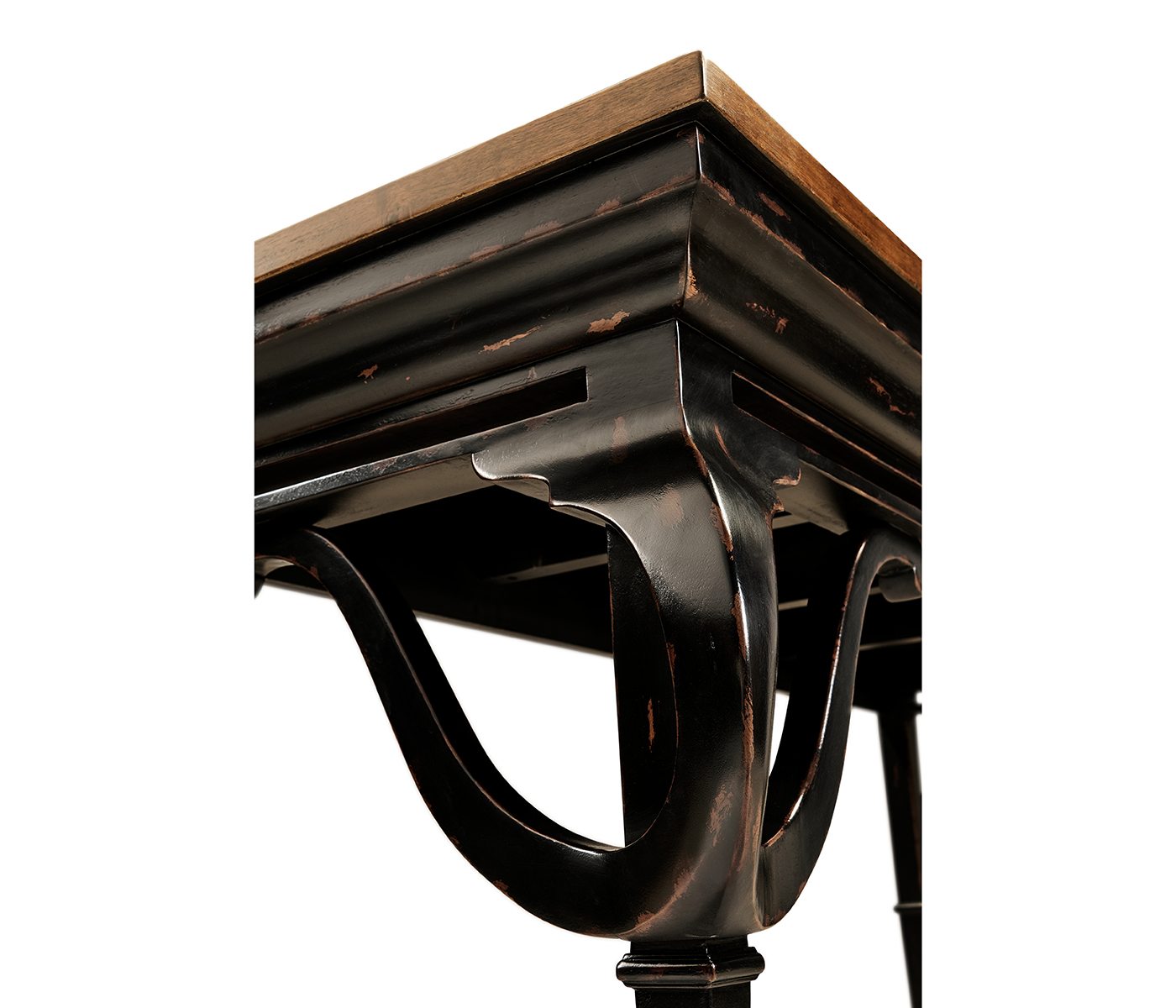 Heathcliff Dark Walnut Console