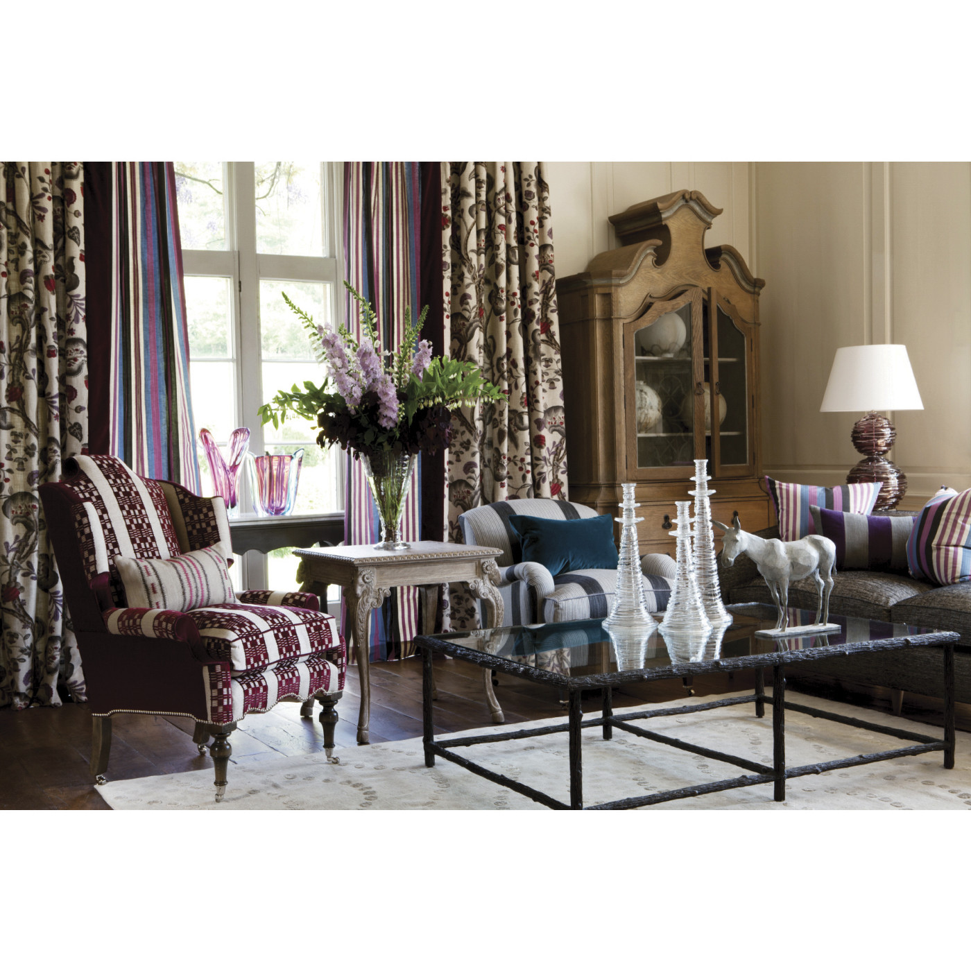 Keswick Antique Bronze Coffee Table