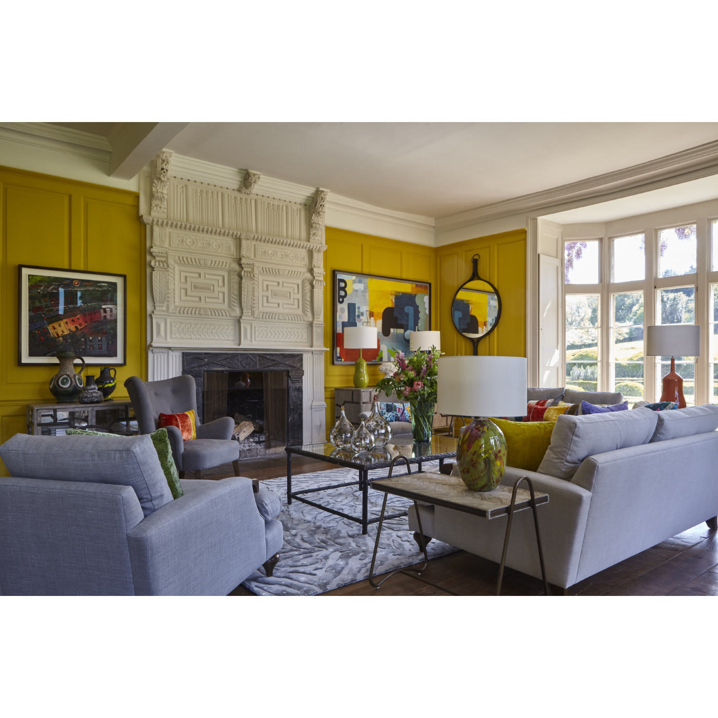 Keswick Antique Bronze Coffee Table