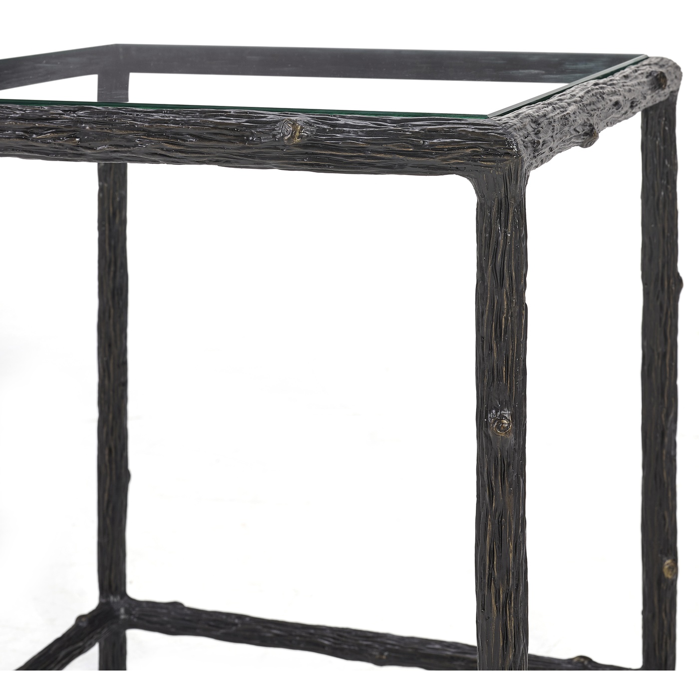 Keswick Antique Bronze End Table