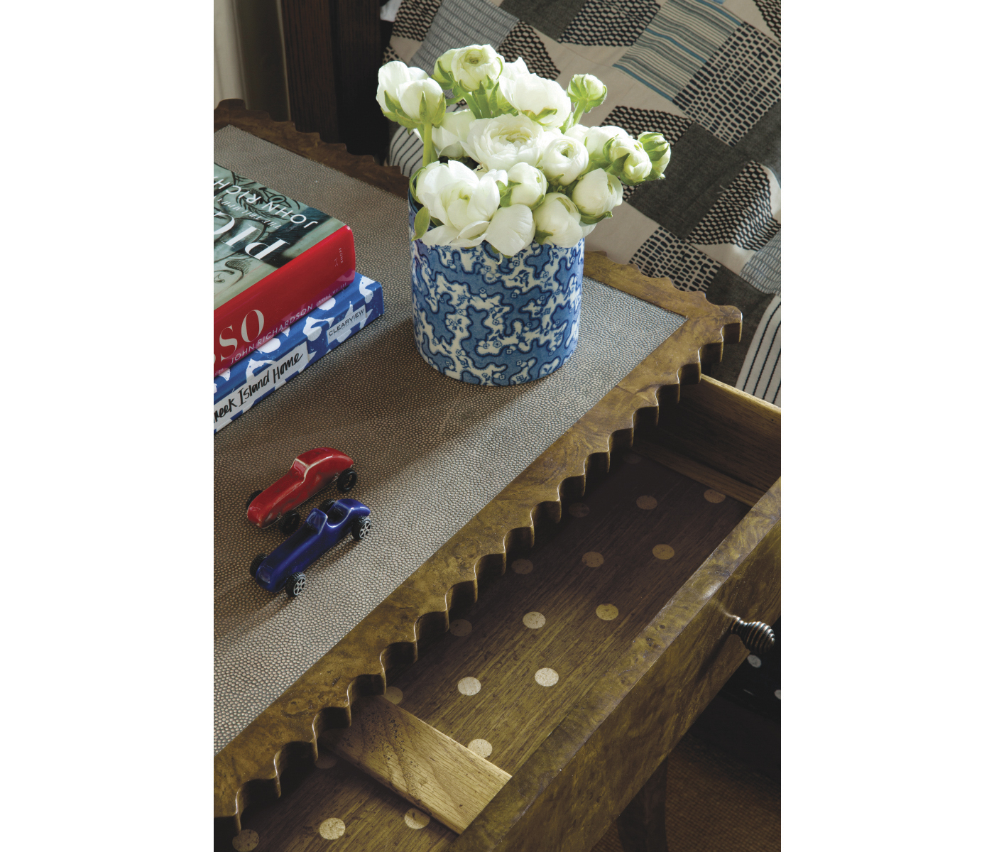 Huxley Burl End Table