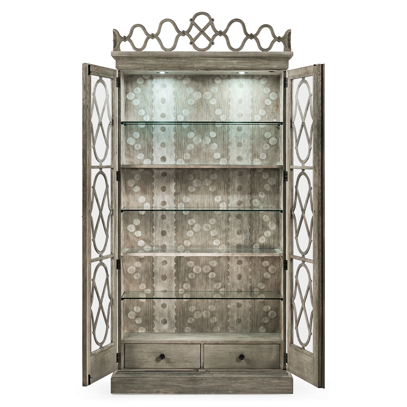 Bridgemere Charcoal Oak Cabinet