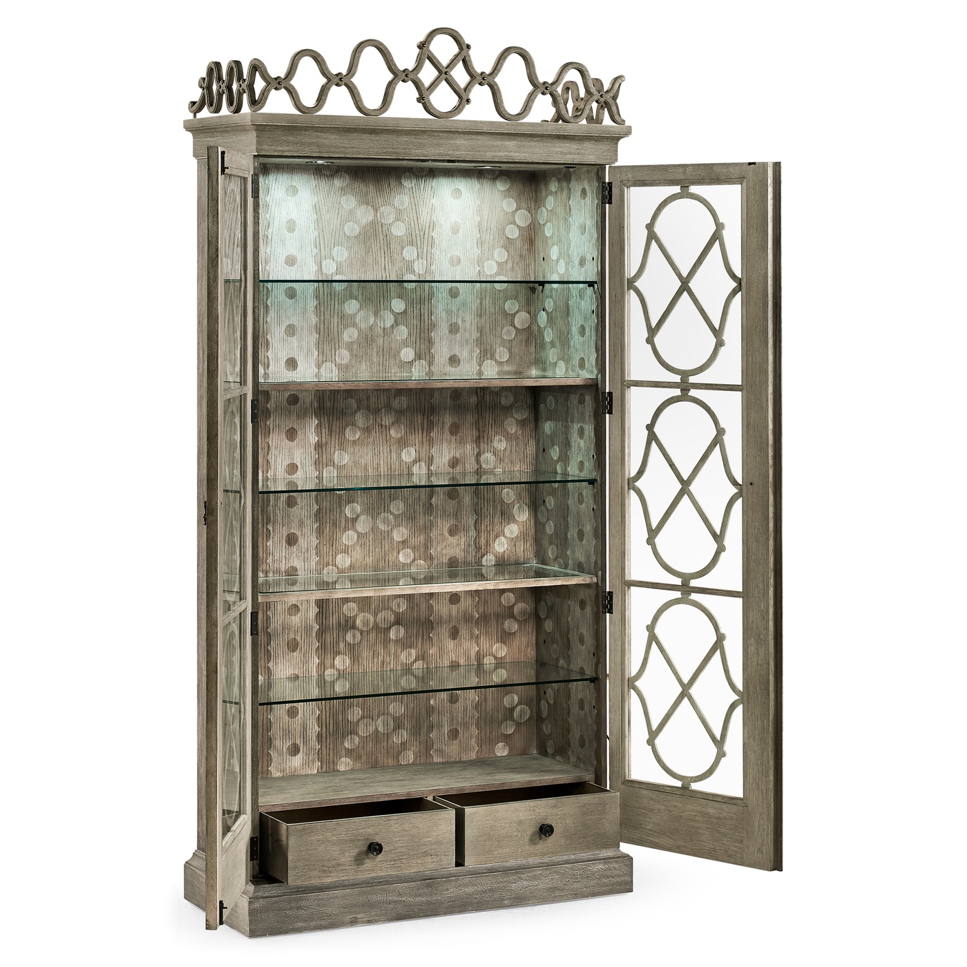 Bridgemere Charcoal Oak Cabinet