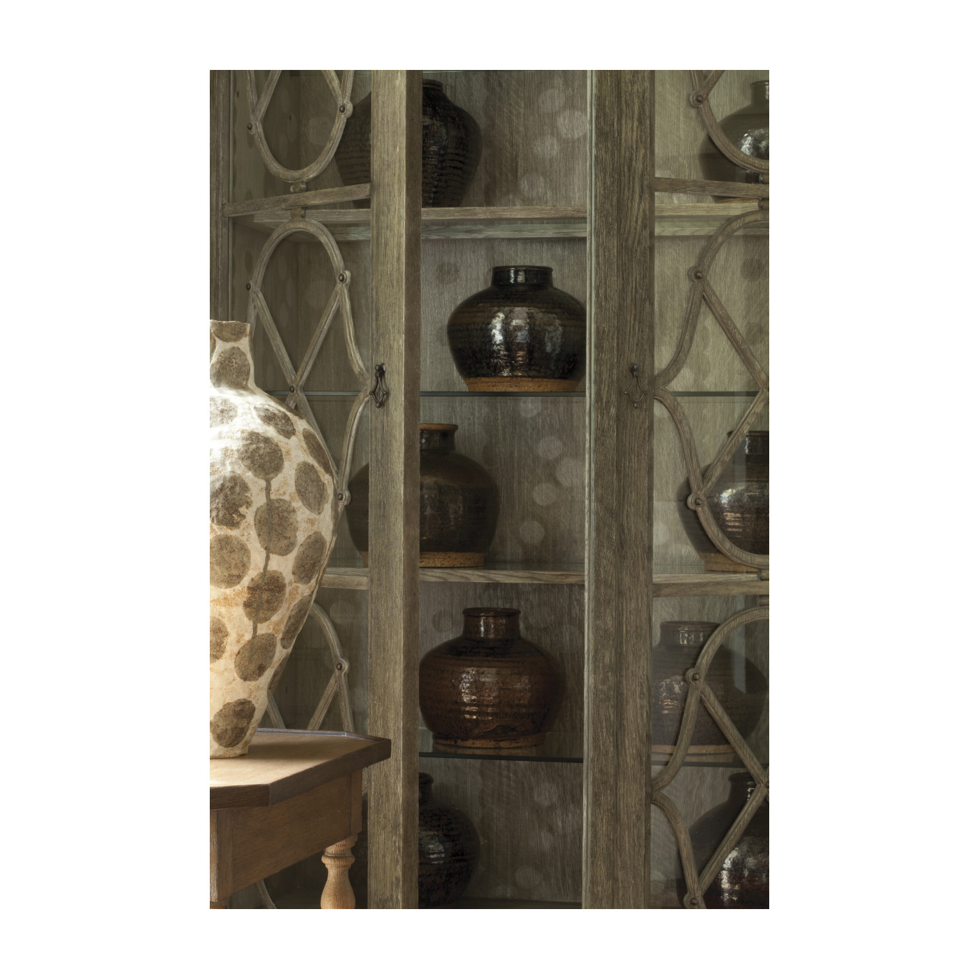 Bridgemere Charcoal Oak Cabinet