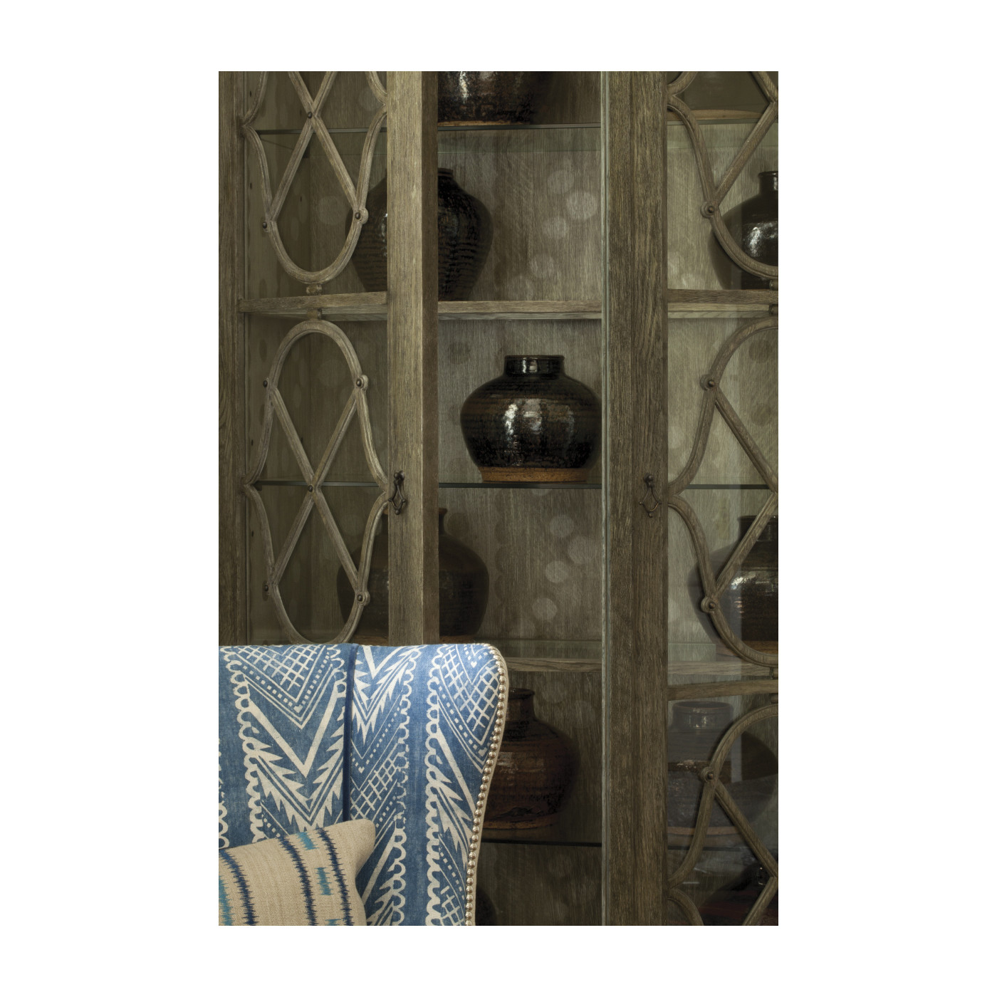 Bridgemere Charcoal Oak Cabinet