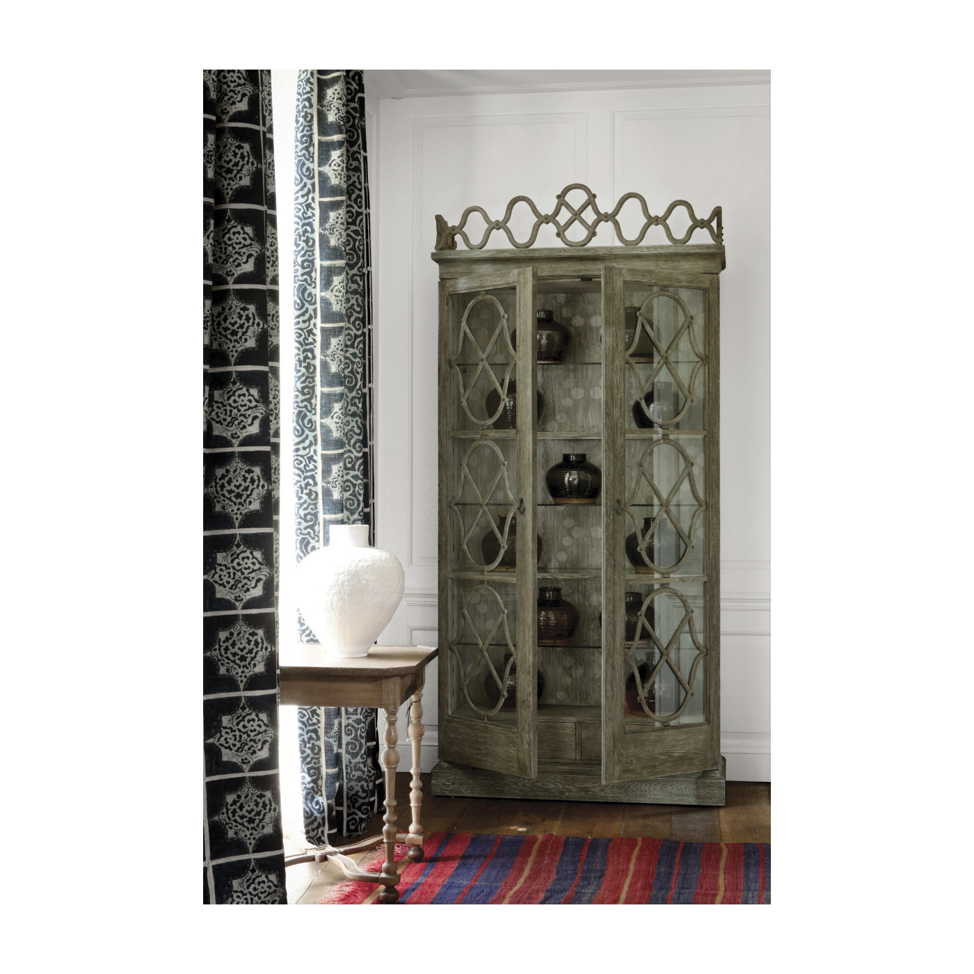 Bridgemere Charcoal Oak Cabinet