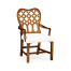 Kingsley Grey Fruitwood Arm Chair