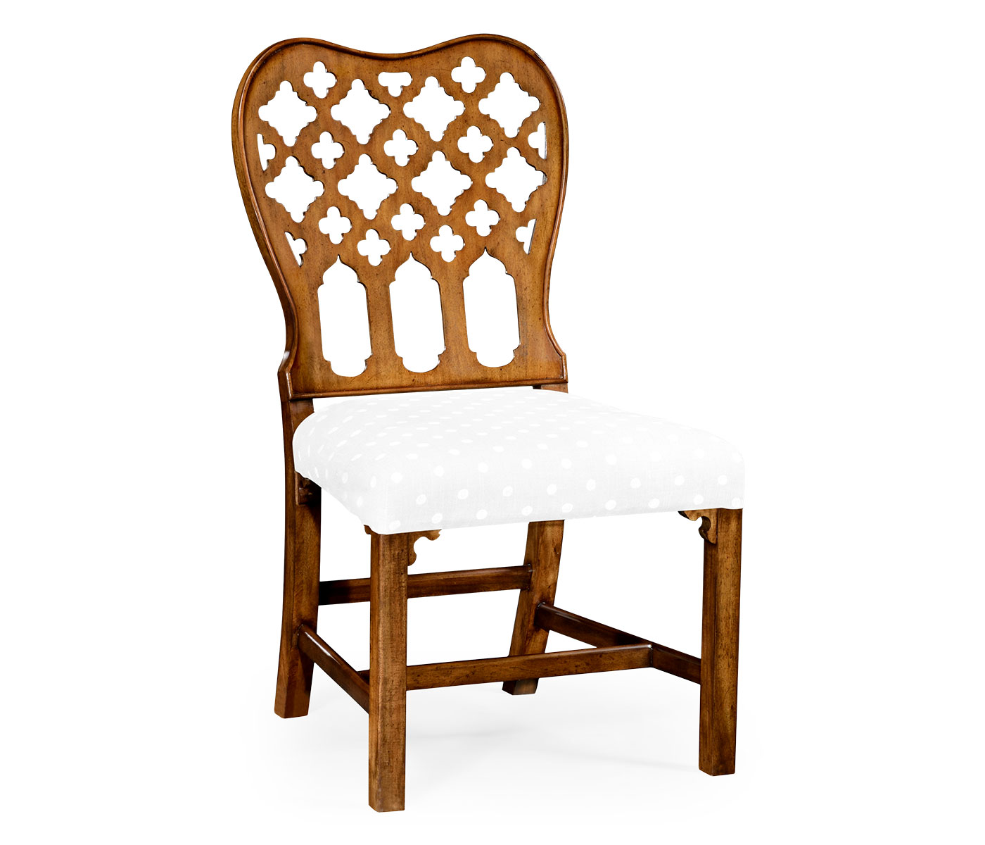 Kingsley Grey Fruitwood Side Chair