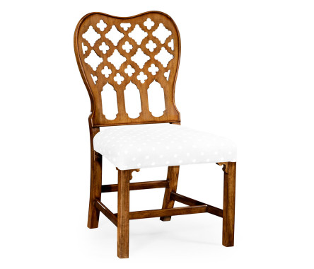 Kingsley Grey Fruitwood Side Chair