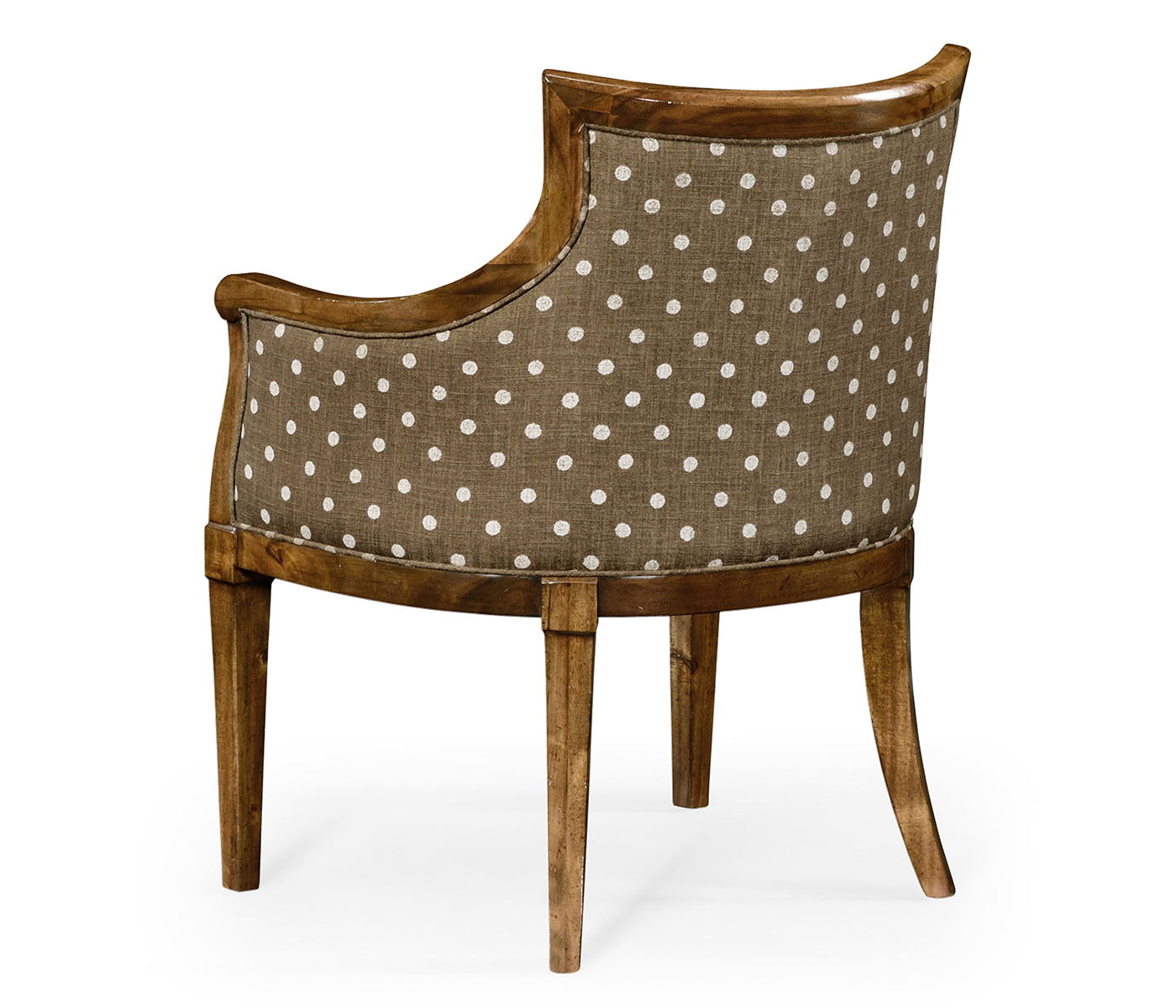Belton Grey Fruitwood Arm Chair