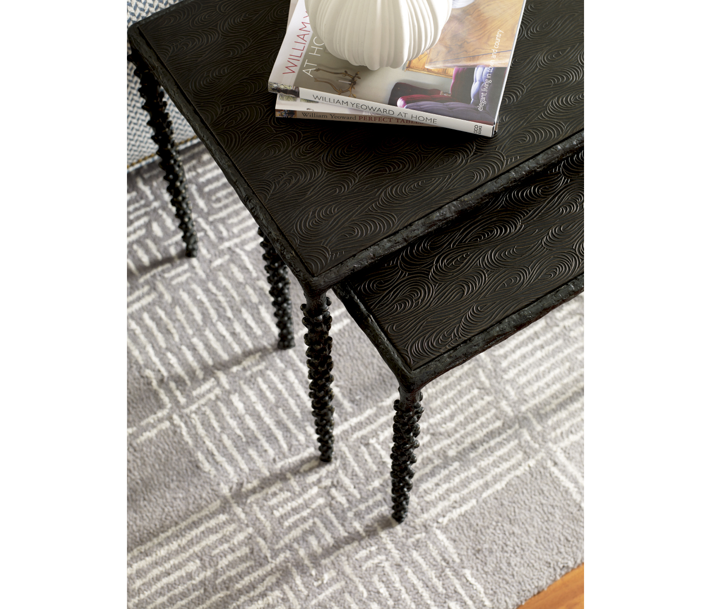 Large Delamere Bronze Table