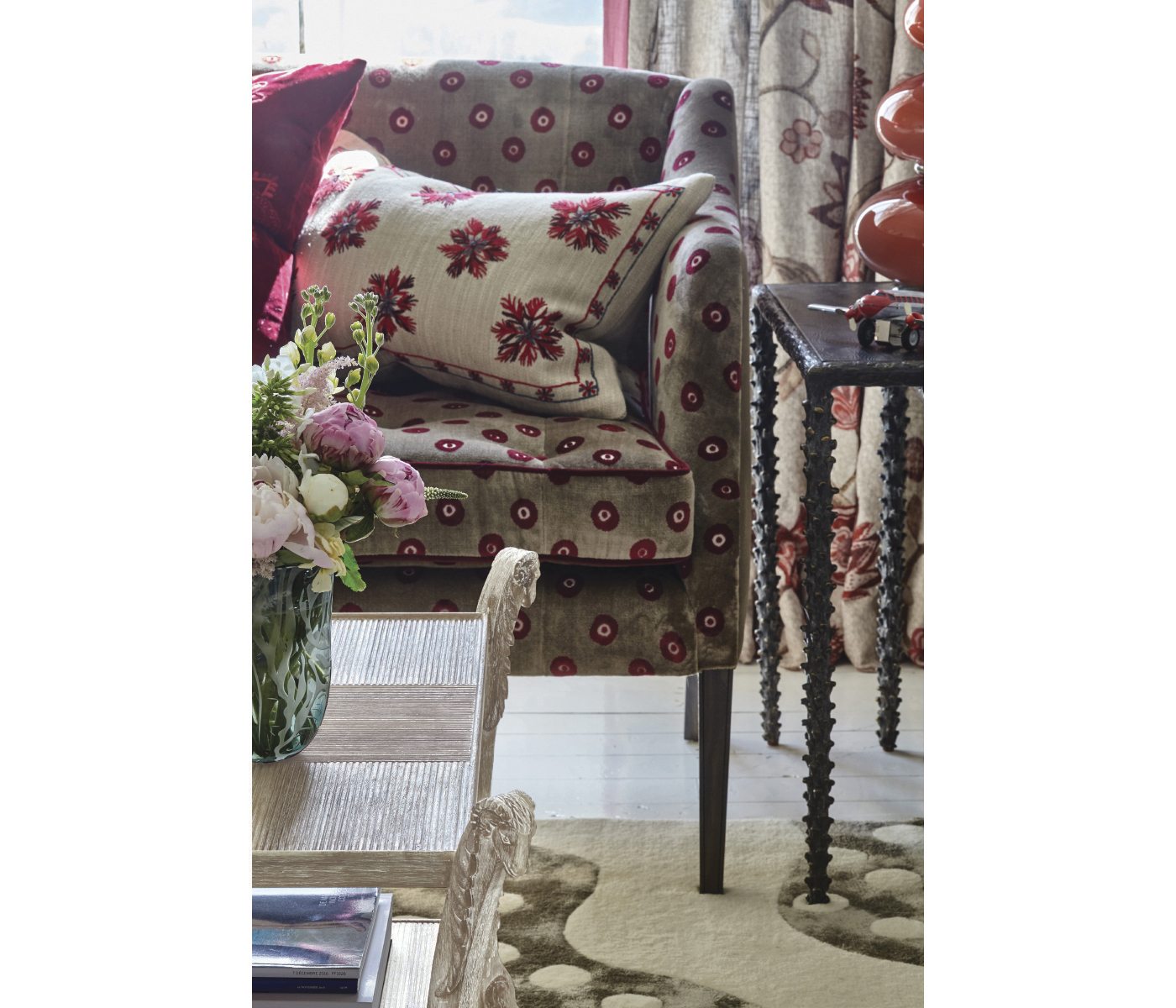 Large Delamere Bronze Table