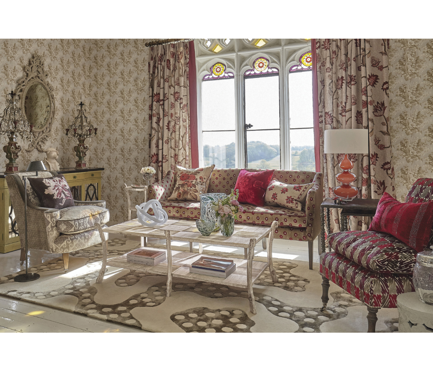 Large Delamere Bronze Table