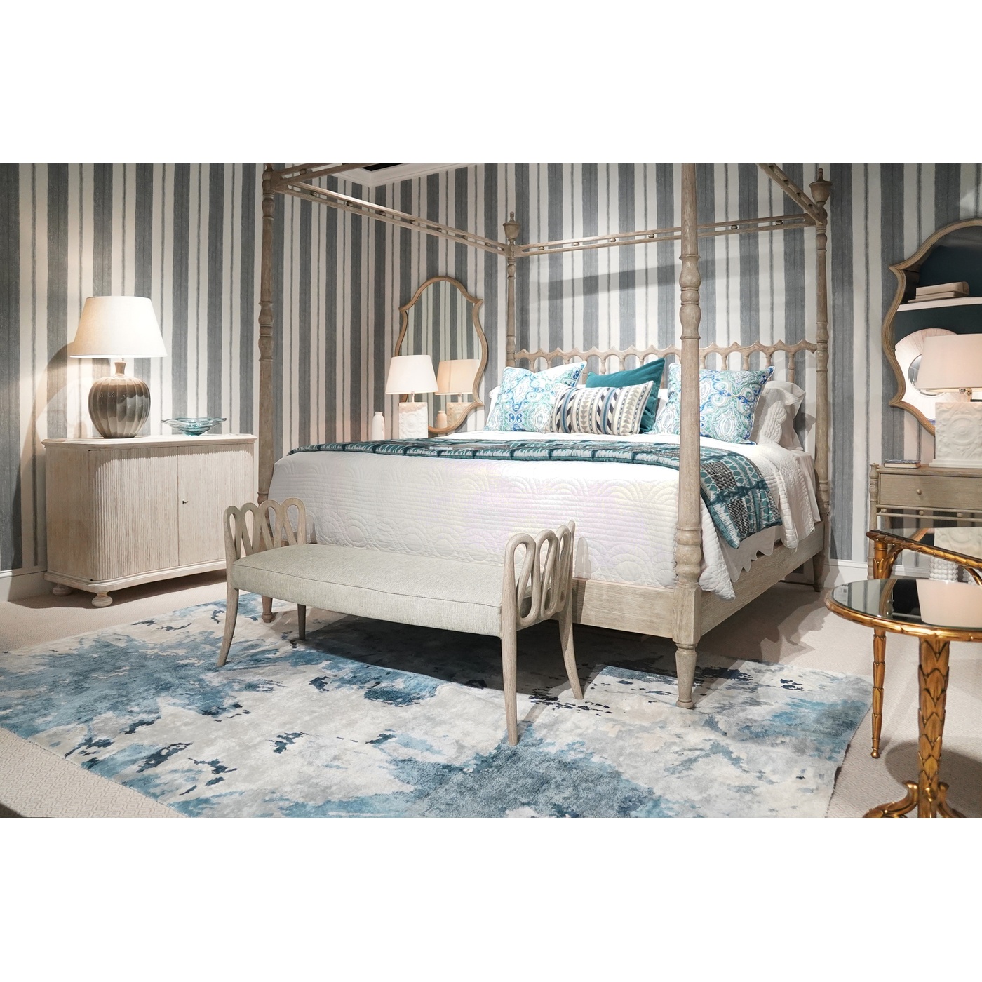 Morris King Bed